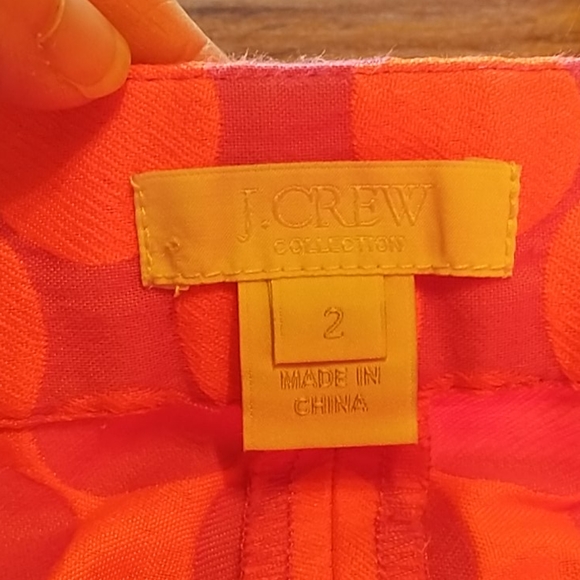 J.Crew size 2 Neon Shorts Purple Orange XS S - Picture 2 of 6